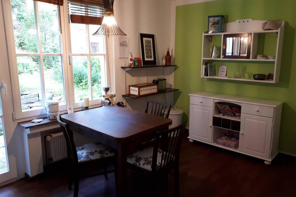 Eine Gemuetliche Ferienwohnung Mit Garten Bad Karlshafen Dış mekan fotoğraf