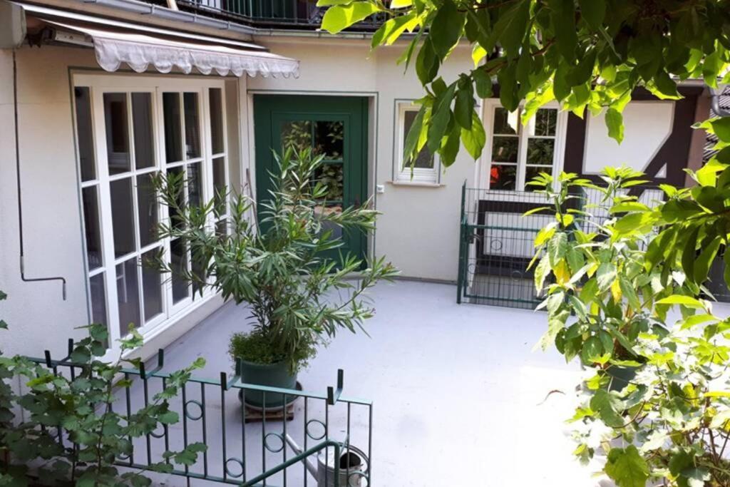 Eine Gemuetliche Ferienwohnung Mit Garten Bad Karlshafen Dış mekan fotoğraf
