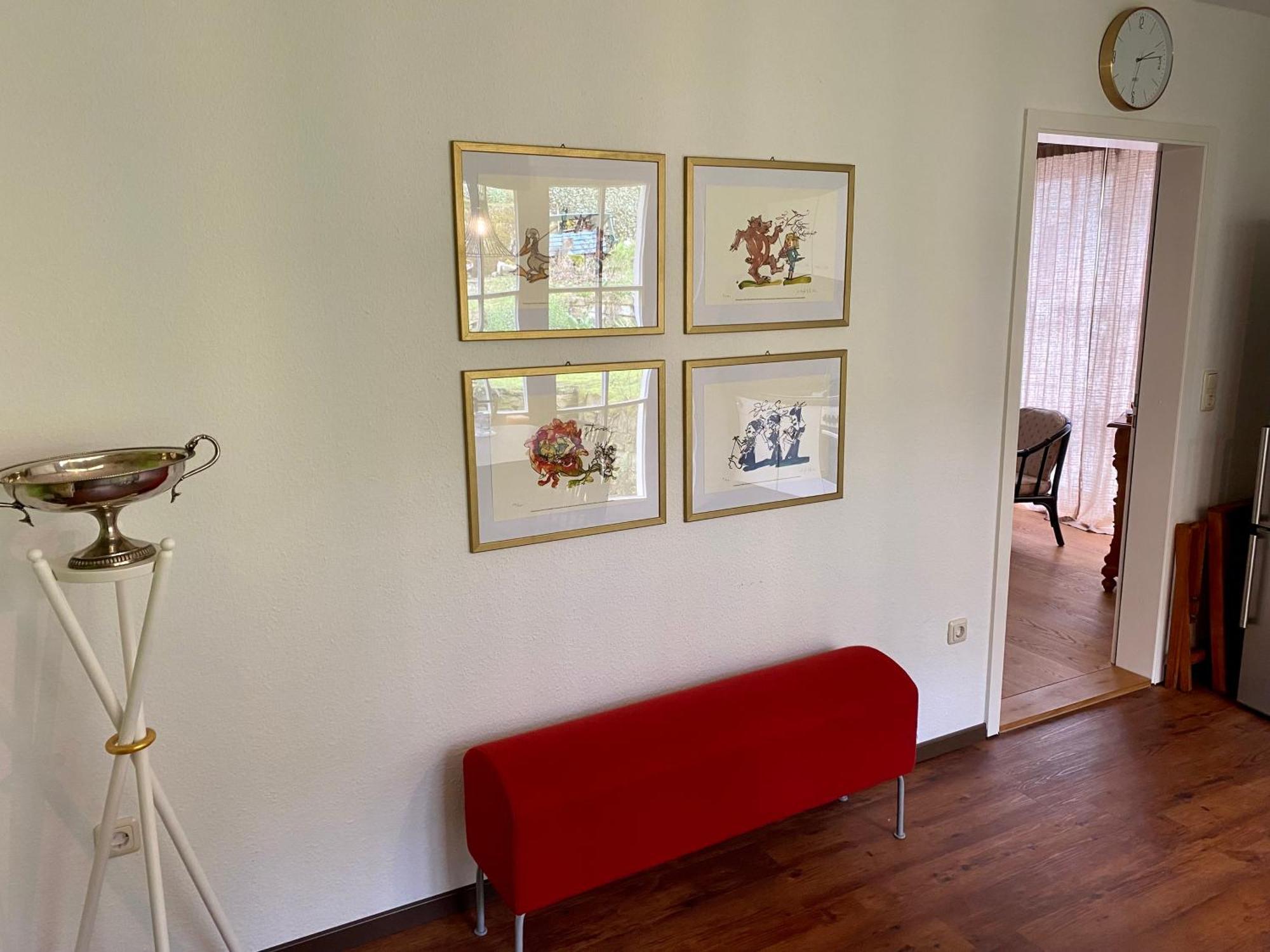 Eine Gemuetliche Ferienwohnung Mit Garten Bad Karlshafen Dış mekan fotoğraf